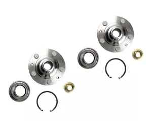 Par de 2 kits de buje y rodamiento de rueda delantera Corolla Matrix Vibe Celica con tuercas - Imagen 1 de 4