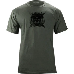 Vintage Army Special Operations Diver Badge Subdued Veteran T-Shirt - Picture 1 of 3