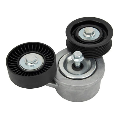 Belt Tensioner with Dual Pulley for Dodge Ram Dakota Jeep Liberty Grand Cherokee - Изображение 1 из 4