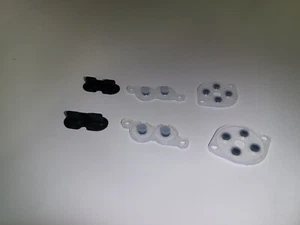 2x NEU Silikon leitfähige Tastenpads Reparaturteile für Nintendo NES Controller - Bild 1 von 5