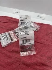 Everbilt Phillips Pan-Head Machine Screws M4-0.7 x 18mm 5 packs Of 2ea - Picture 1 of 2