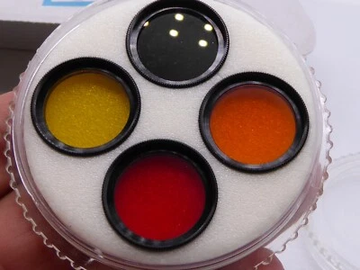 SIGMA 22.5mm Filter Set norm, Y52, R60, O56 for 600mm f8 (FD+) Original Case - Image 1 of 3