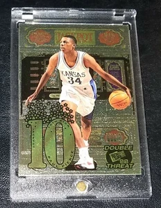 Paul Pierce RC 1998 Press Pass Double Threat Jackpot  #J4B/4 Rookie Celtics HOF - Picture 1 of 2