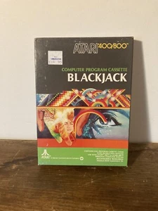 Blackjack CX4105 Cassette Atari 400/800 - Picture 1 of 6