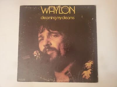 Waylon Jennings - Dreaming My Dreams (Vinyl Record LP) - Image 1 of 2