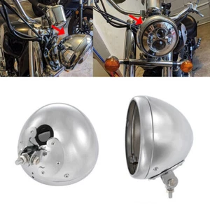 Carcasa de cubo de faros LED de 7"" para Honda Shadow Aero 750 VT750C - Imagen 1 de 12