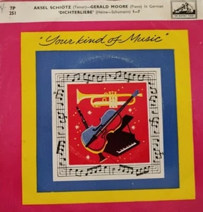 Askel Schiotz-Dichterliebe 1 To 7 Vinyl EP 7" Single.His Master's Voice 7P 251. - Picture 1 of 4