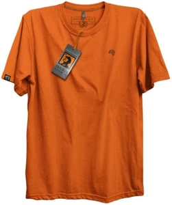 JAN 0002 Komfort-T-Shirt Basic Herren Männer Übergrößen COMPANIEER Dunkelorange - Picture 1 of 1