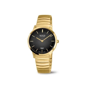 Boccia Reloj Mujer Titanio 3321-04 Royce Cristal Zafiro 33mm 3ATM Oro Negro - Imagen 1 de 6