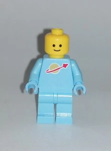 LEGO Space Figur hellblau - Minifigur Spaceman light blue Raumfahrer Astronaut - Afbeelding 1 van 3