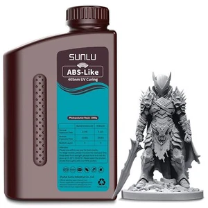 SUNLU 1000G ABS-ähnlicher 3D Drucker Harz 405nm UV Härtung für LCD SLA DLP Zähigkeit - Bild 1 von 9