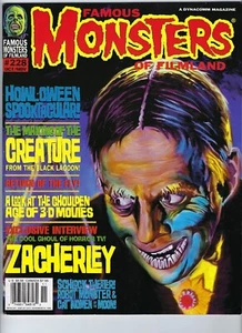 FAMOUS MONSTERS OF FILMLAND #228 (Oct./Nov. 1999) Cover: Zacherley by Arlis - Picture 1 of 2