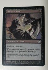 1x Vampiric Link - Foil Moderate Play, English Planar Chaos MTG Magic