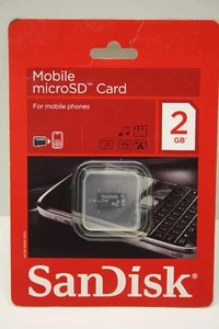 SanDisk 2GB microSD micro Card - Bild 1 von 2