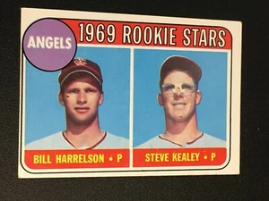 F58913  1969 Topps #224 ANGELS Rookie Stars/Bill Harrelson RC/Steve Kealey RC  - Picture 1 of 2