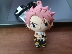 Fairy Tail Series 1 Figural Bag Clip 3 Inch Natsu - Picture 1 of 1