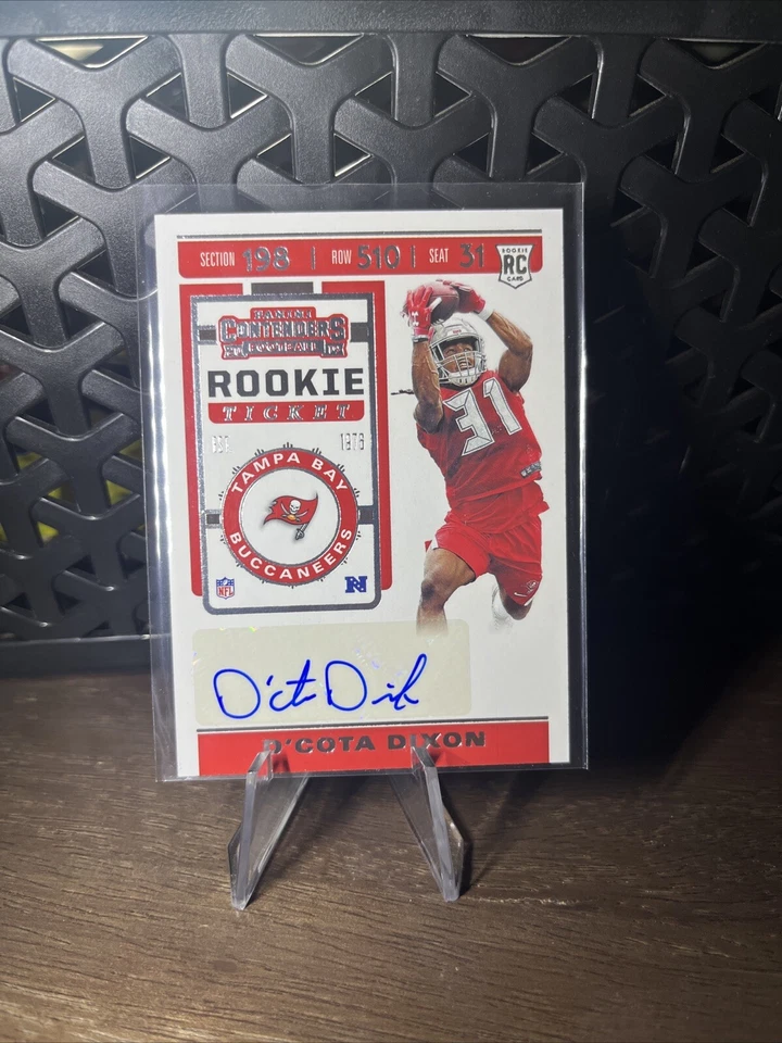 2019 Panini Contenders RC Auto 💎D’Cota Dixon🔥 No.255 - Image 1 of 2