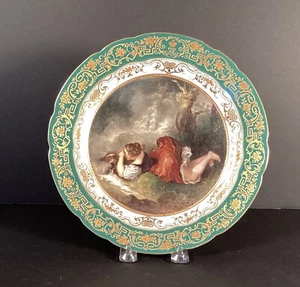 Romantic 19th Century Sevres ‘A Lusty Young Woman’ Gold Gilded Porcelain - Picture 1 of 9