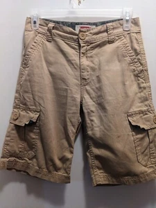 Levi's Boys 10 Regular Khaki 10 Inch Cargo Shorts - Picture 1 of 8