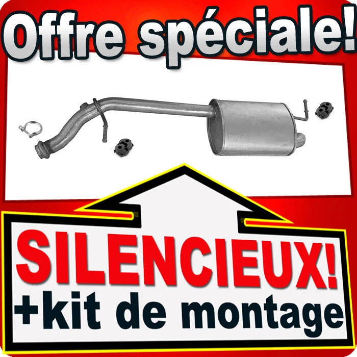 Silencieux arriere pour CITROEN JUMPY PEUGEOT EXPERT TOYOTA PROACE 1.6 HDi  - Photo 1/1