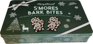 DE COLECCIÓN RARO HARRY & DAVID S’MORES MORDEDURAS DE CORTEZA 11.5”x7”x2” VERDE BLANCO COLECCIONABLE - Imagen 1 de 9