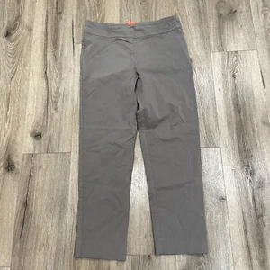 Krazy Larry Damenhose Größe 10 zum Überziehen gerades Bein hellbraun - Bild 1 von 7