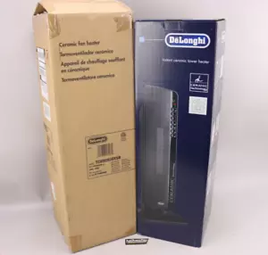 Delonghi Tch 8093 Ersb Digital Ceramic Tower Heater with Remote Control NIB - Picture 1 of 19