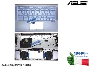 Tastiera con Top Case Originale ASUS ZenBook 14 UM431 UM431D UX431 UX431DA UX431 - Afbeelding 1 van 1