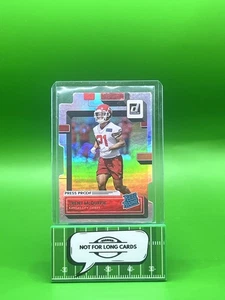 2022 Donruss Rated Rookie Press Proof Silver Die-Cut /75 Trent McDuffie RC - Bild 1 von 2