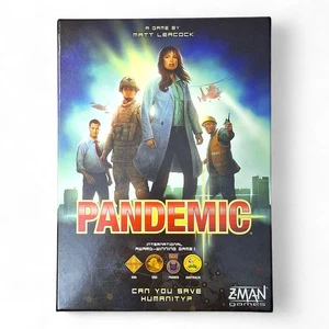 Pandemic  Z-Man Games Game Base Cooperative by Matt Leacock Open Box - Picture 1 of 6