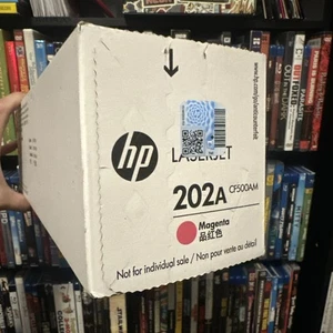 Genuine HP 202A (CF500AM) Magenta Original LaserJet Toner Cartridge, OEM 2024 - Picture 1 of 1