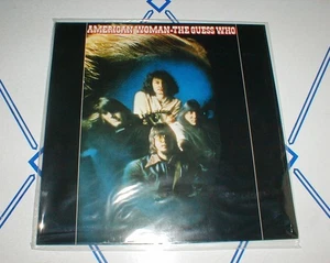 GUESS WHO "American Woman" LP w No Time BLUE TRANSLUCENT + 180 gram SEALED NM - Picture 1 of 4