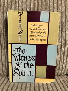 The Witness Of The Spirit Bernard Ramm 1960 Hardcover Witness Holy Spirit - Picture 1 of 4