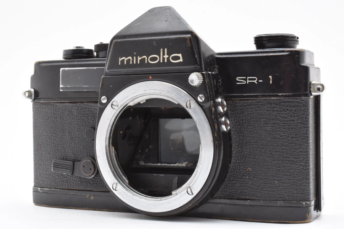 ミノルタ MINOLTA SR-1 + 55mm f1.7 #2418 New edition to the Minolta Collection. SR-1 with Rokkor-PF 55mm f1