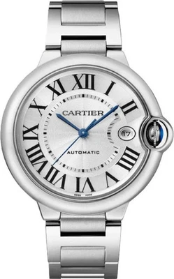 Cartier Ballon Bleu WSBB0040 40mm Silver Roman Dial Stainless Steel Men's Watch - Image 1 of 4