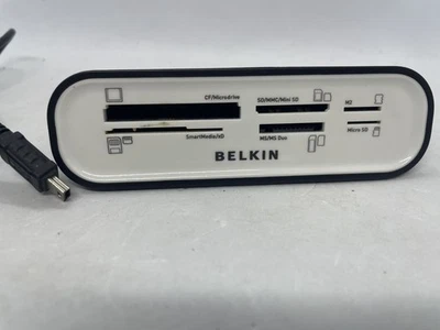 Belkin Universal Flashcard Media Reader - USB 2.0 - F4U003-WHT L20-33 - Image 1 of 4