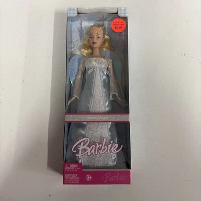 Barbie Holiday Angel 0590 Mattel muñeca rubia 2006 nueva en caja original B4 Foto 1 de 2