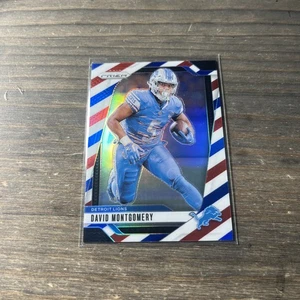 2024 Panini Prizm - David Montgomery #94 Red White & Blue Prizm - Picture 1 of 4