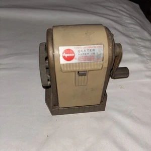 Vintage Apsco Dexter Super 10 Desk/Table Mount Manual Pencil Sharpener - Picture 1 of 14