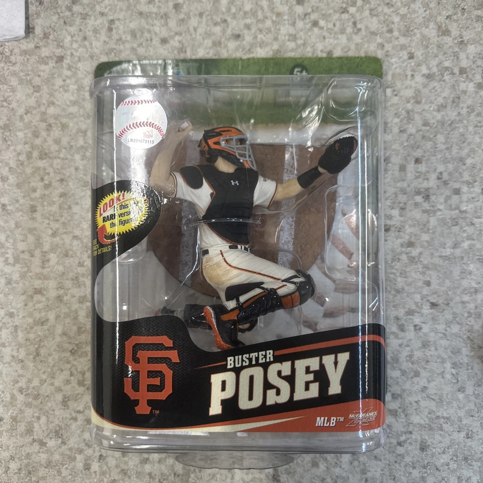 Uniforme Jersey Blanco Buster Posey McFarlane MLB 31 Gigantes de San Francisco 2013 Foto 1 de 4