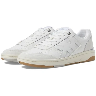 MICHAEL Michael Kors Women Rebel Lace Up Low Top Sneakers Size US 9M Optic White - Image 1 of 4
