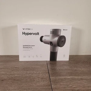 New Sealed! Hypervolt BT Bluetooth Percussion Massage Device - Silver - Picture 1 of 6