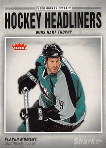 2006-07 Fleer Hockey Headliners #HL7 Joe Thornton - Picture 1 of 2
