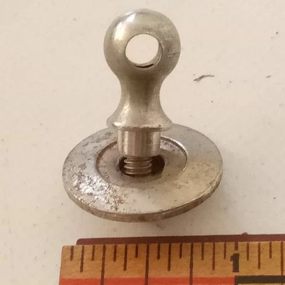 Leedy 1+Nickel Single-Tension Snare/Bass Drum T-Rod-Eyelet Lug-Guide Marching40s - Image 1 of 2