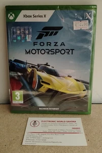 FORZA MOTORSPORT XBOX SERIES X MICROSOFT NUOVO RICHIEDE INTERNET - Foto 1 di 2