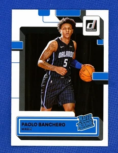 2022-23 Panini Donruss - Clasificado Novato Paolo Banchero #201 (RC) Orlando Magic - Imagen 1 de 2