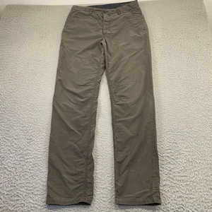 Pantalones chinos Rag and Bone para hombre 32x32 verde oliva botón mosca tirantes rectos - Imagen 1 de 12