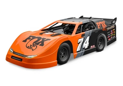 Traxxas 104364-74-FOX - Slash Late Model BL-2S 1/10 Dirt Late Model RTR, Fox Foto 1 de 3