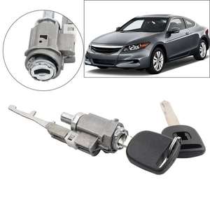Ignition Switch Cylinder Starter Lock W/ 2 Keys For Honda Accord Acura Civic CRV - Picture 1 of 10