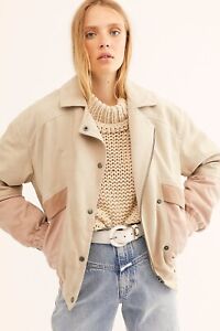 New Free People We The Free Distant Lights Bomber Jacket Size XS MSRP: $498